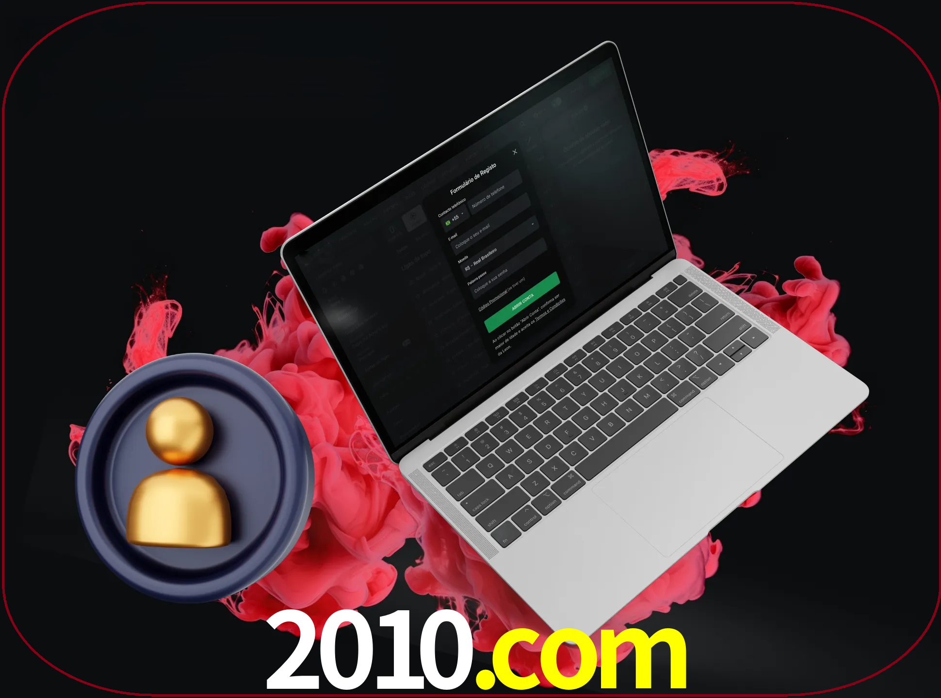 No cabeçalho do site 2010, clique no botão que o levará a um formulário especial onde terá de introduzir as suas informações actuais.