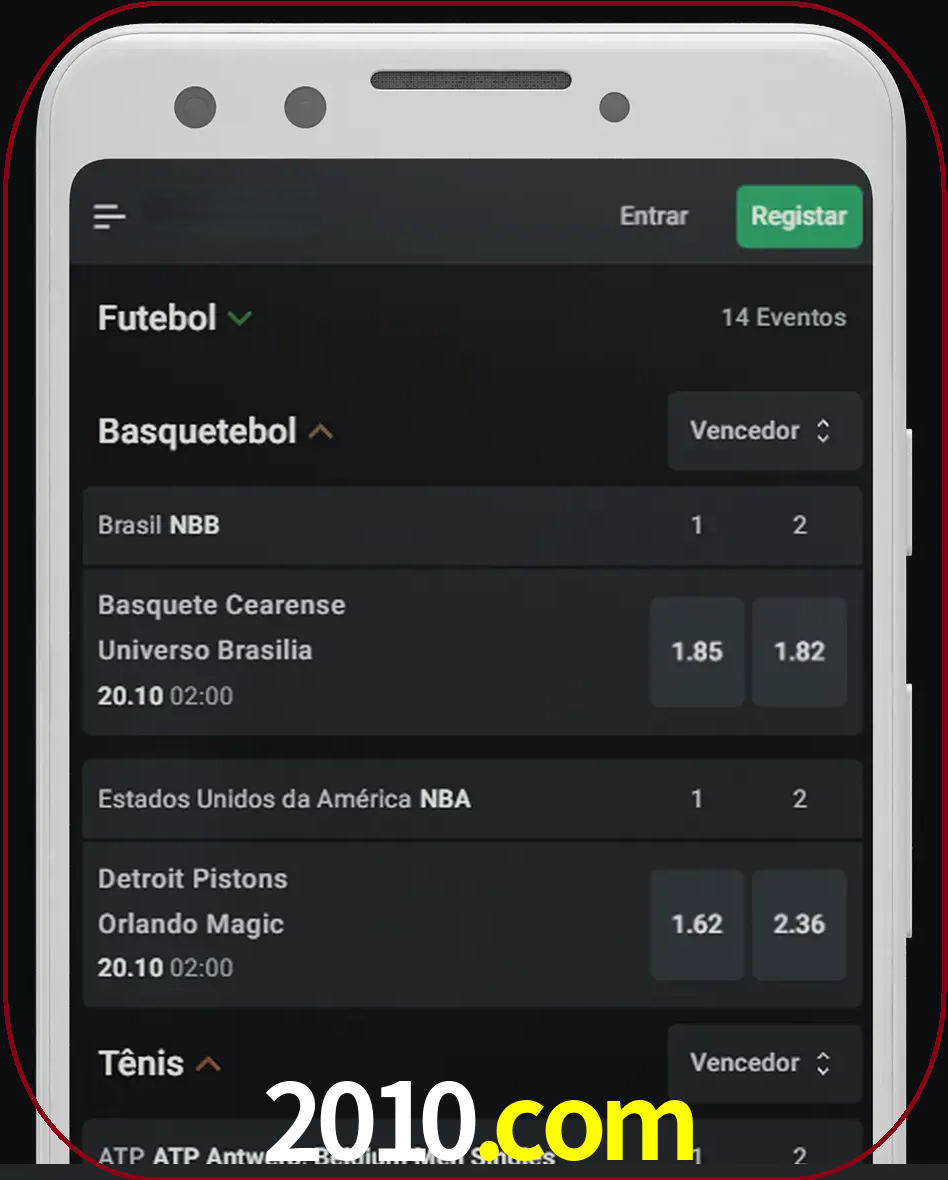 Aposte e assista aos esportes em formato ao vivo.